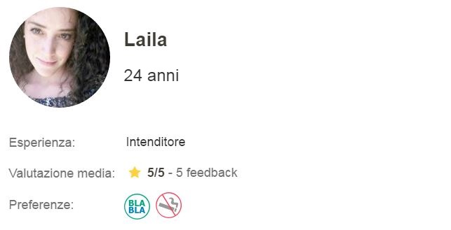 Il racconto in BlaBlaCar di Laila